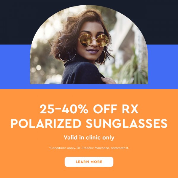Prescription sunglasses sale – girl friends wearing sunglasses running in the woods - Visique